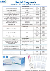 <strong>Malaria</strong> Pv/Pf Diagnostic <strong>Kit</strong>(WB) POCT <strong>Malaria</strong> <strong>Test</strong> for Field Screening - Product Image 4