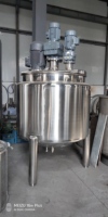 Mélangeur homogénéisateur en acier, réservoir de mélange émulsifiant, mélangeur en acier inoxydable pour la fabrication de mayonnaise et de beurre, mélangeur de purée de fruits