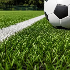 Césped Artificial para Cancha de Fútbol, Polietileno Impermeable, Verde Deportivo, Césped Sintético de 20 mm - Product Image 1