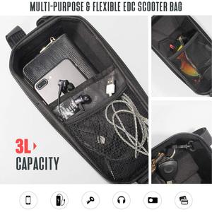 WILD MAN Hard Shell impermeable Scooter bolsa de almacenamiento para Kick Scooters <span class=keywords><strong>bicicleta</strong></span> <span class=keywords><strong>plegable</strong></span> <span class=keywords><strong>Xiaomi</strong></span>/Ninebot/Kugoo Scooter bolsa - Product Image 3