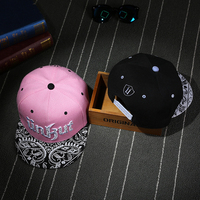 Casquette de baseball structurée à calotte plate de haute qualité en gros – Tissu, carton, acrylique, velours côtelé, maille, Dobby