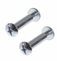 Attaches plates en aluminium de reliure à vis de Chicago