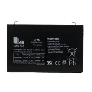 Chumbo ácido ciclo profundo 18V7Ah 9FM7 brinquedo carro elétrico scooter bateria som sistema falante bateria elétrica para OEM - Product Image 1