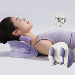 2025 Shiatsu Massagem Travesseiro Com Aquecimento Compressa Massagem Máquina Com 3 Modos Energia Salvar Dispositivo De Tração Cervical - Product Image 6