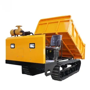 High Efficiency Crawler Dumper Rubber Tracks Crawler Tractor Small Agriculture Truck