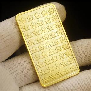 Royal Canada Ahorn-Münze 1oz H&D 3D Gedenkprägung Goldbarren Rechteckig für Sammlerstücke und Dekoration - Product Image 3