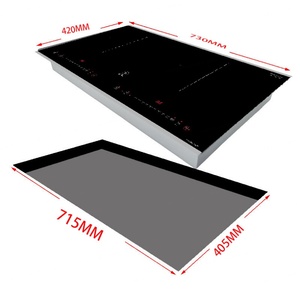 เตาไฟฟ้าสำหรับใช้ในบ้าน คริสตัลสีดำ แบบฝัง หม้อไฟฟ้าอินดักชั่น 3400 วัตต์ - Product Image 6