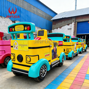 <span class=keywords><strong>Tren</strong></span> Eléctrico Turístico para Parques de Atracciones, Trenes Infantiles con Temática de Dibujos Animados para Zonas Turísticas y Centros Comerciales - Product Image 5