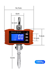 Industrial Hanging <strong>Scale</strong> <strong>1500kg</strong>/1000kg/500kg Crane <strong>Scale</strong> Heavy Duty LED <strong>Digital</strong> Hook <strong>Weighing</strong> <strong>Scales</strong> Spare Parts - Product Image 6