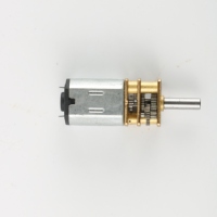 Mobil Mainan Robot Listrik 12mm 6V Motor DC Logam Dengan Gearbox