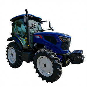 Tracteur à roues 4x4 de qualité supérieure 100 CV avec cabine, boîte de vitesses 8+2, certifié ROPS - Product Image 3