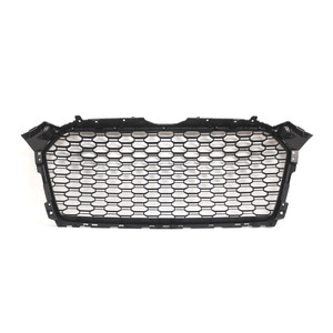 Calandre avant pour Audi A5 2017-2019 style RS, grille nid d'abeille en PC, compatible pare-chocs - Product Image 4