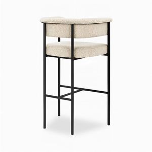 Современный роскошный тканевый кухонный стульчик для кормления, барный стул, Современный барный стул для столовой - Product Image 4