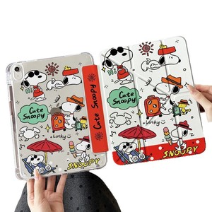 Cute Snoopy Cartoon iPad Case Shockproof Protective Cover for iPad Air5/6/7 iPad 9/<b>10</b> Gen Pro 11 <b>Inch</b> Apple <b>Tablet</b> - Product Image 1