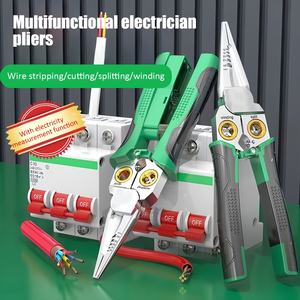 2025 Hot Selling 7 in 1 Elektrischer Tests tift Abisolierzange Elektriker Test Bleistift Abisolierzange Elektriker zange - Product Image 4