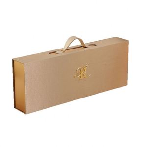 New Eco-Friendly Grey Board Gold Handbag Candy Graduation <b>Book</b> Gift <b>Box</b> Self Erecting Bronzing UV Printing Gift & Craft - Product Image 1