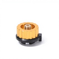 Adaptador de butano OEM ligero de 50 g para mini estufas de camping, senderismo y pícnic al aire libre, convertidor de cartuchos de gas