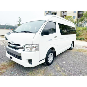 Promotion : Vente de minibus Toyota Hiace d'<span class=keywords><strong>occasion</strong></span> 16 places, essence, conduite à gauche, transmission automatique, toit surélevé - Product Image 1
