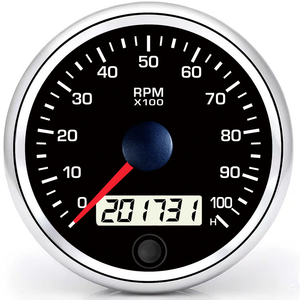 Tachymètre réglable 8000 tr/min 10000 tr/min pour <span class=keywords><strong>moteur</strong></span> <span class=keywords><strong>2</strong></span> ou 4 <span class=keywords><strong>temps</strong></span> à 1, <span class=keywords><strong>2</strong></span>, 3, 4, 5, 6 ou 8 cylindres - Product Image 6