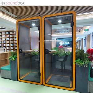 Cabina de oficina Soundbox para reuniones, cabina para sala de trabajo, teléfono, cabinas de reducción de ruido insonorizadas - Product Image 6