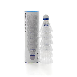 Volants de <span class=keywords><strong>badminton</strong></span> professionnels en nylon véritable pour adultes, super durables, double liège, pour compétitions et tournois en extérieur - Product Image 5