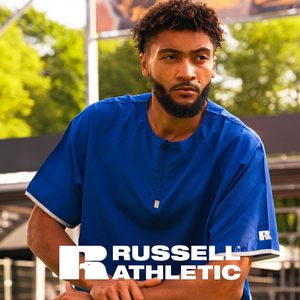 Veste de sport légère à manches courtes pour homme, modèle Cage, avec capuche, Russell Athletic, modèle 872RVM - Product Image 3