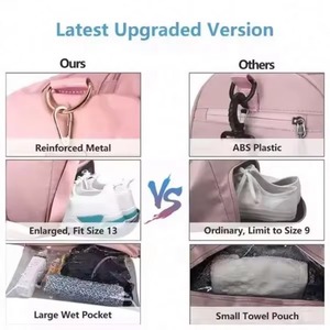 BSCI factory Wholesale Waterproof Sports <b>Gym</b> Women Shoulder <b>Bag</b> Heavy Duty <b>Ladies</b> Travel Weekender Duffel <b>Bag</b> - Product Image 6