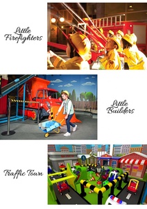 Moetry-estación de bomberos para niños, equipo de patio interior suave para niños, centro de entretenimiento para Clubs - Product Image 6