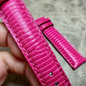 Odian sangles sur mesure peau de lézard sur mesure peau d'autruche diable peau de poisson montre ceinture - Product Image 4