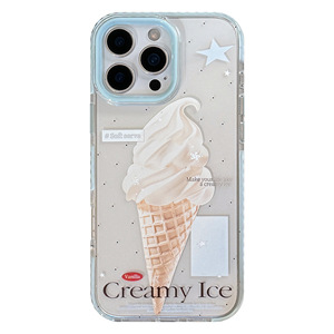 Sao <span class=keywords><strong>Ice</strong></span> <span class=keywords><strong>Cream</strong></span> Series Trong Suốt TPU vỏ điện thoại cho <span class=keywords><strong>iPhone</strong></span> 16 15Pro Max 11-nhỏ tươi Hàn Quốc thiết kế mô hình điện thoại di động trường hợp - Product Image 5
