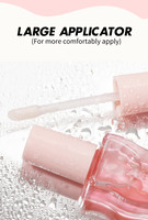 HKH Nuevo Brillo Labial Líquido Vegano Mineral Herbal Super Jugoso, Color Rosa, Resistente al Agua, Acabado Brillante y Mate, Larga Duración, Hidratación Profunda
