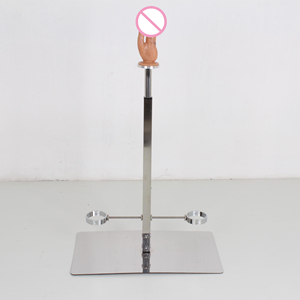 Soporte de castigo con espejo y esposas para pies, para entrenamiento de sujeción K9, juguete erótico SM para adultos, tipo esclavo - Product Image 5