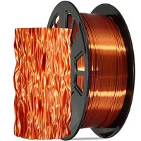 Filament PLA Soie Blanc Yosoo 1,75 mm pour Imprimante 3D, Filament Soie Arc-en-ciel Dégradé pour Impression Cuivre, Expédié de Chine