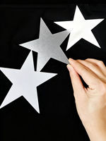 Placa Difusora Reflectante Acrílica Blanca Lechosa en Forma de Estrella de 2 mm de Grosor, Corte Personalizado, para Lámpara Decorativa LED