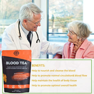 China herbs Private Label Tee Gesundheit Tee Blut reinigung Kräutertee Unabhängige Beutel Blut Harnsäure Balance Tee Bluttee - Product Image 5