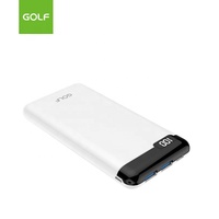 Banque d'alimentation électronique personnalisée de type C LCD banques de charge numérique prix d'usine en gros 10000mah batterie externe