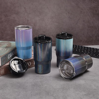 2026 Emerit Marché transfrontalier Logo personnalisé Gobelet de voiture 14oz en acier inoxydable 304, isotherme à double paroi sous vide pour café et boissons