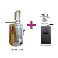 Pour un usage domestique Petite fabrication d'huiles essentielles de fleurs de géranium rose Acheter à fabriqué Machines d'équipement de parfum de distillation d'extraction