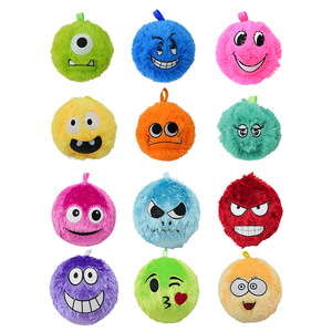 Ballon rebondissant gonflable en PVC, mignon et original, anti-stress, jouet pour enfants - Tailles 6/9/12 pouces - Product Image 1