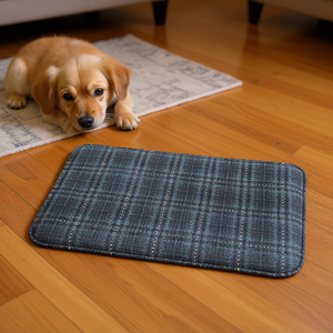 Veste réversible à carreaux pour chien Touchdog et tapis assorti, ensemble de vêtements d'hiver en flanelle pour animaux de compagnie, taille XS - Product Image 2