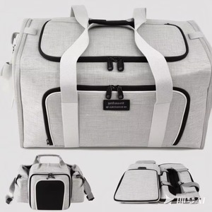 BSCI Factory Wholesale Custom Logo Waterproof Crossbody <b>Dog</b> Bag Outdoor Travel fashion Pet <b>Carrier</b> <b>Sling</b> Bag - Product Image 1