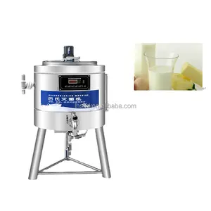 Máquina de pasteurización de leche, pasteurizador de leche pequeño vertical de fácil operación, 30L, 50L, 75L, 100L, 150L, 300L