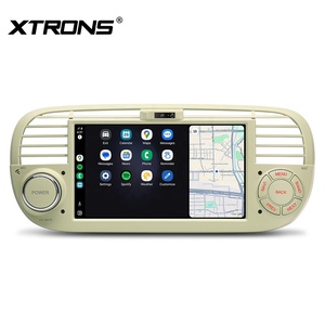 Estéreo para Auto de 7 Pulgadas con Linux para Fiat 500 2007-2015, Control por Gestos, CarPlay, Android Auto, Pantalla con Función de Espejo, Entrada RCA, DSP, CE-XTRONS - Product Image 3