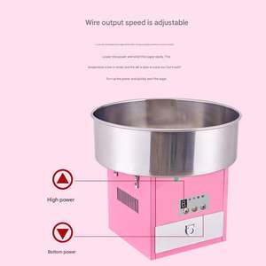 Machine de production de barbe à papa rose automatique commerciale Yunqingtech - Product Image 4