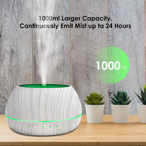 Difusor de aceite esencial eléctrico de 1000ML con altavoz <span class=keywords><strong>Bluetooth</strong></span> y humidificador 1 año de garantía para aromaterapia de habitaciones grandes - Product Image 3