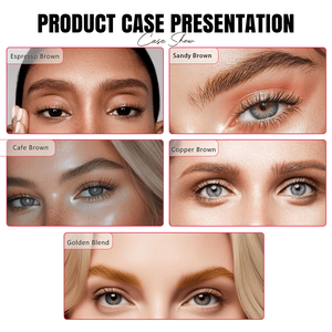 Wenshen 5 pcs vàng pha trộn bộ<span class=keywords><strong>t</strong></span> lai sắc <span class=keywords><strong>t</strong></span>ố Bộ sưu <span class=keywords><strong>t</strong></span>ập bán vĩnh viễn lỏng lông mày mực xăm cho trang điểm vĩnh viễn - Product Image 4