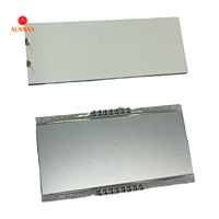 Layar LCD Segmen 4 Digit Kustom untuk Timer Jam 3.3V STN Transflektif dengan Lampu Latar Putih SML04223