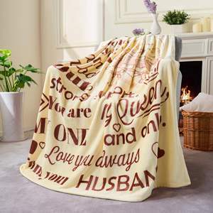 Manta de regalo para esposa a mi esposa Manta de esposo Aniversario Regalo de boda para el día de su madre Manta de tiro de Navidad Regalo - Product Image 2