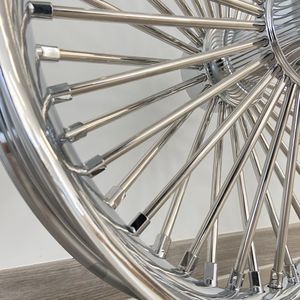 Roues de moto, jantes en acier forgé chromées, 16, 17, <span class=keywords><strong>18</strong></span>, 19, 21, 23 pouces, à rayons, pour Harley - Product Image 5