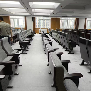 Asientos de auditorio de aleación de aluminio de gama alta con <span class=keywords><strong>escritorios</strong></span> elegantes muebles de Teatro Universitario sillas de sala de conferencias - Product Image 5